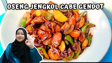 RESEP OSENG JENGKOL CABE GENDOT~MASAKAN SEDERHANA SEHARI HARI