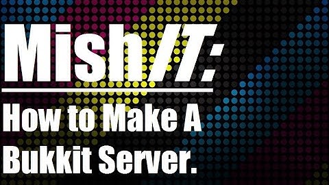 How to Make A Bukkit Server and Add Plugins Full Tutorial