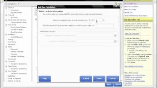 Tax Setup - Importing Sales Reciepts QuickBooks Point of Sale POS2Net