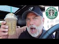 TRYING STARBUCKS SNICKERS FRAPPUCCINO!