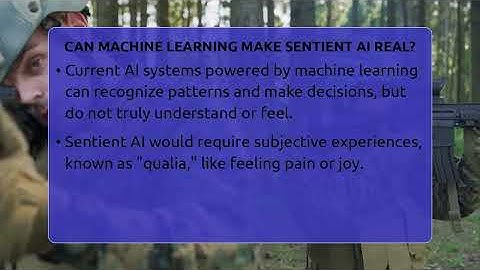 Can Machine Learning Make Sentient AI Real? - The SciFi Reel