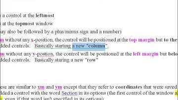 Control Placements in AutoHotKey GUIs