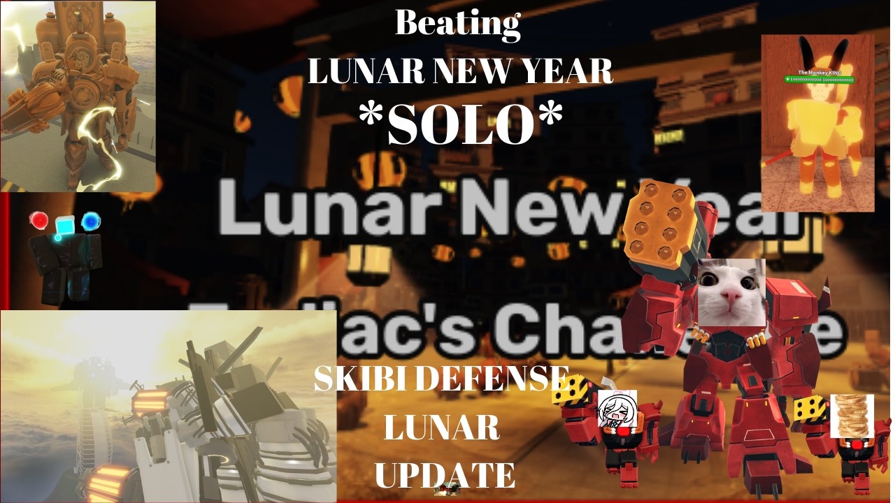 Beating The New Lunar New Year Event In Skibi Defense (Update)