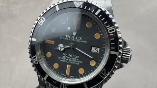 Vintage Rolex Sea-Dweller 1665 BLK IX OYS - Rolex Certified Pre-Owned Review