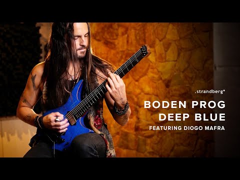 Diogo Mafra on the Boden Prog NX Deep Blue | .strandberg Guitars*