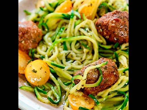 Spaghetti di zucchine - videoricette low carbs e senza glutine