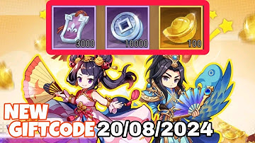 X Samkok New Giftcodes 20/08/2024 | All Redeem Code X Samkok - How To Redeem Code