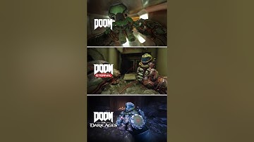 DOOM Slayer Toy Animations in DOOM The Dark Ages & DOOM Eternal & DOOM 2016