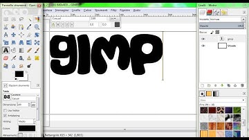 Come fare la scritta arcobaleno glitterata con Gimp 2.8 Video TUTORIAL