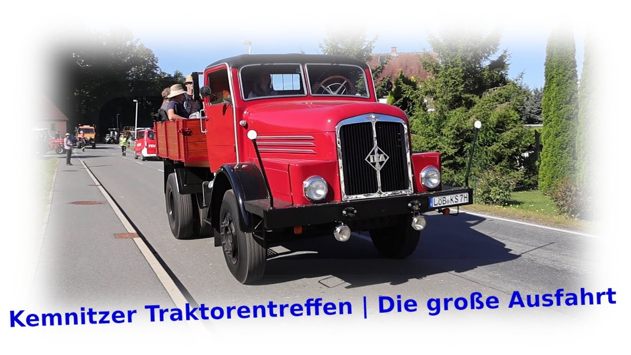 23. Kemnitzer Traktorentreffen | Die große Ausfahrt