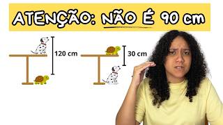 Questão de Matemática: Qual a Altura da Mesa?