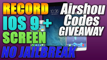 Record iOS 10 / 9.3 / 9.2  Screen | iPhone, iPad & iPod (NO JB)