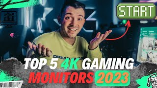 Top 5 4K Gaming Monitors for Immersive PC Gaming | 2023 Edition