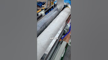 Open Width Knitted Fabric Tensionless Inspection Machine.