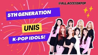 UNIS to represent 5th Gen K-pop!  Everything you need to know about their debut!