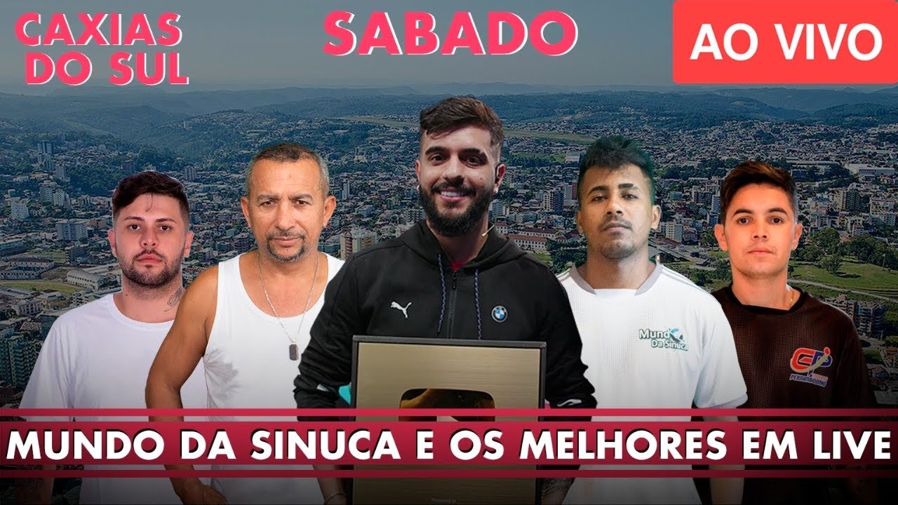 Baianinho e Maycon com Mundo da Sinuca AO VIVO 