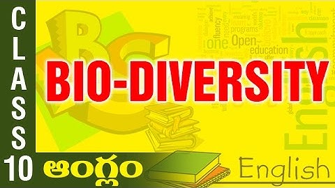 Bio-Diversity, Environment | 10th Class English | Digital Teacher