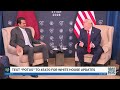 President Trump Participates in a Bilateral Meeting with the Emir of the State of Qatar