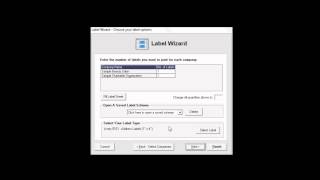 Label Wizard screenshot 5