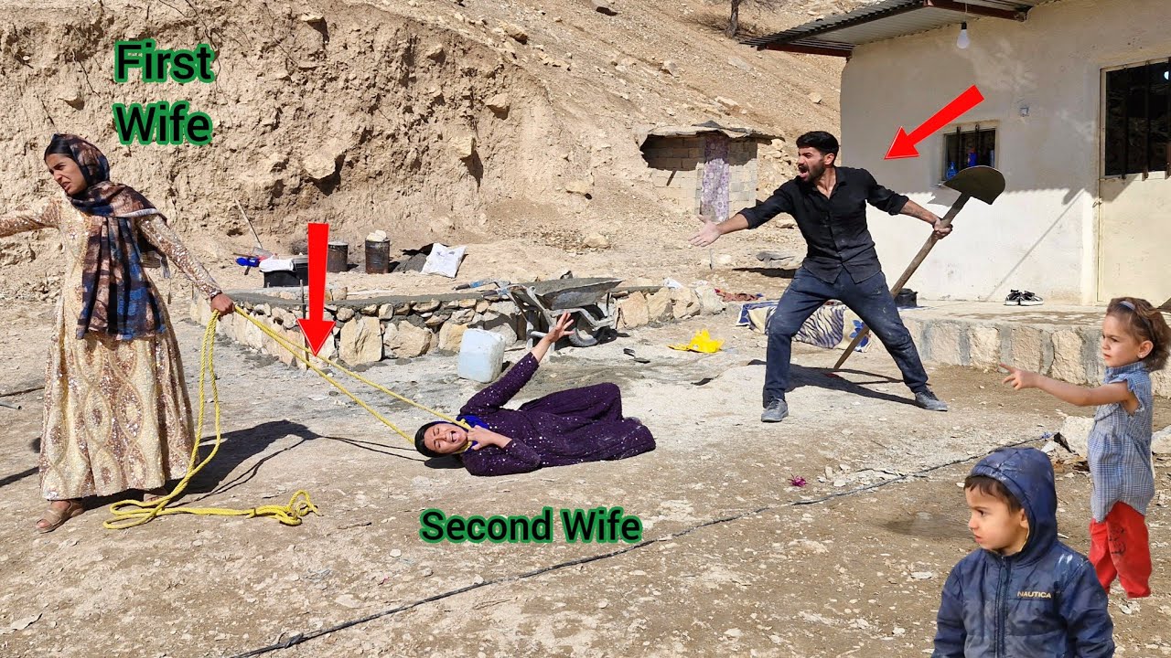 The first lady's jealousy of the love between her husband and the second lady