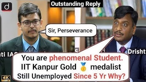 Ashutosh kumar | IAS rank 77 | UPSC 2021 mock interview | Drishti IAS English| Vijender S chouhan