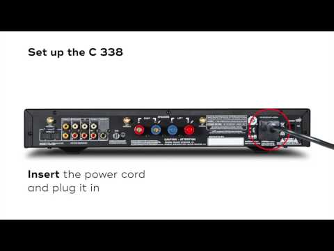 Setting up the NAD C 338 for Chromecast built in with iOS