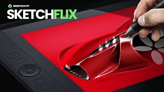 SketchFLIX - 038 | How to render an ALFA ROMEO
