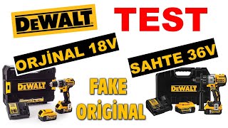 Fake 36V vs. Original 18V Which is Strong / Which One is Stronger? 36V? 18V?