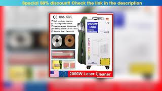 Best 2000W Laser Cleaning Machine Rust Removal Cleaning Oil Paint for Metal Cleaning Width 300MM Ru