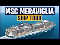 MSC Meraviglia Cruise Ship Tour and review