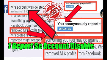 How to report someone facebook account new trick | block any type facebook account just one report