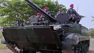 Kasal’s Communications Officer Inspects Combat Radio, Tests Tanks, and Receives Honorary Marine C...