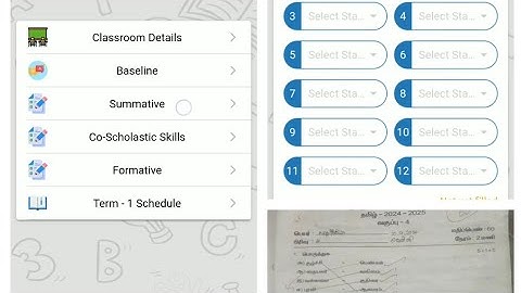 TNSED SCHOOLS APP NEW UPDATE  SUMMATIVE ASSESSMENT MARKS ENTRY செய்வதற்கான வழிமுறை