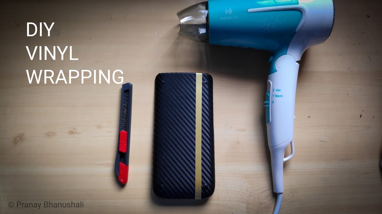 How to vinyl wrap (Tutorial)|Vinyl wrapping calculator cover (DIY) step ...