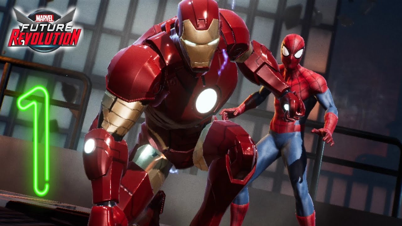 MARVEL Future Revolution - Spiderman saved Iron man