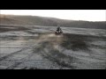 Arctic Cat slow motion takeoff and drift