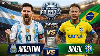 eFootball PES 21 Gameplay | Fifa World Cup 2026 Live Simulation screenshot 5