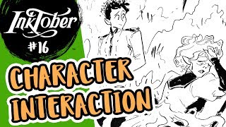 Writing Character Interactions & OC Story Time: Ficus & Cedar - Inktober/OC-tober Day #16
