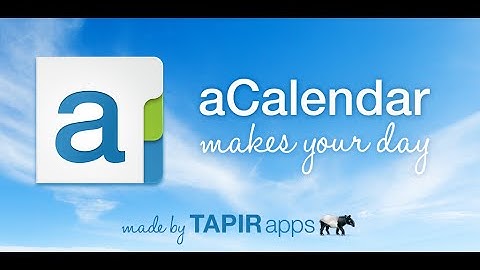 aCalendar Promo