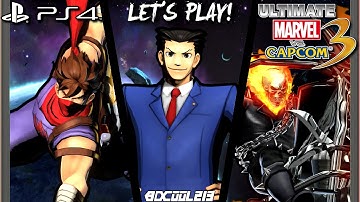 ULTIMATE MARVEL VS. CAPCOM 3 ARCADE MODE GAMEPLAY WALKTHROUGH - PS4 LETS PLAY 1080P 60FPS