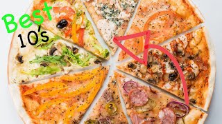 Top 10 PIZZA TOPPINGS That You Can EAT