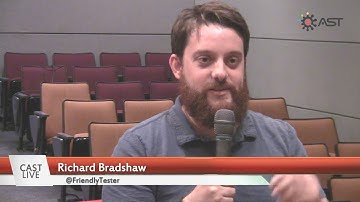 Automated Testing - Richard Bradshaw on "CAST Live"