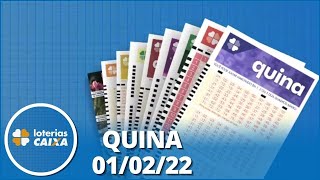 Resultado da Quina - Concurso nº 5769 - 01/02/2022