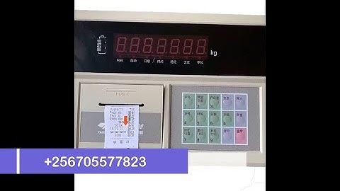 Electronic Weighbridge Indicator Supplier in Kampala Uganda