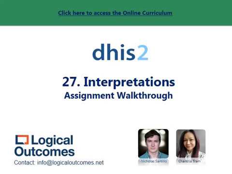 Assignment Walkthrough: 27. Interpretations
