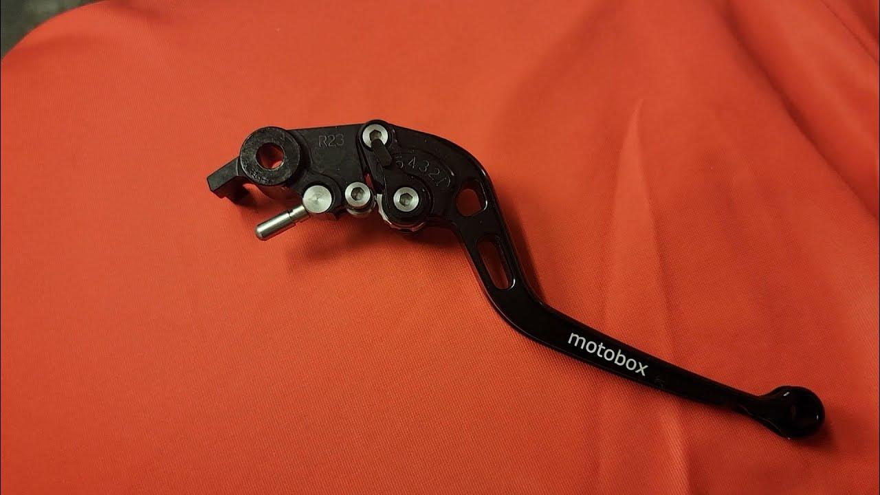 Motobox Adjustable Levers installation for the 2021 Aprilia RS660 , 09