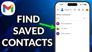 How To Check Contacts On Gmail