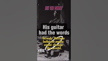 Thumbnail of 🎸 Woody Guthrie’s Guitar Had a Message 🎸