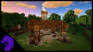Minecraft How To Build A Simple Starter Forge Starter Build For Minecraft 1.17 Caves And Cliffs
