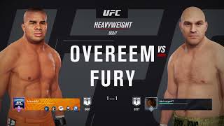 Tyson Fury vs Alistair Overeem